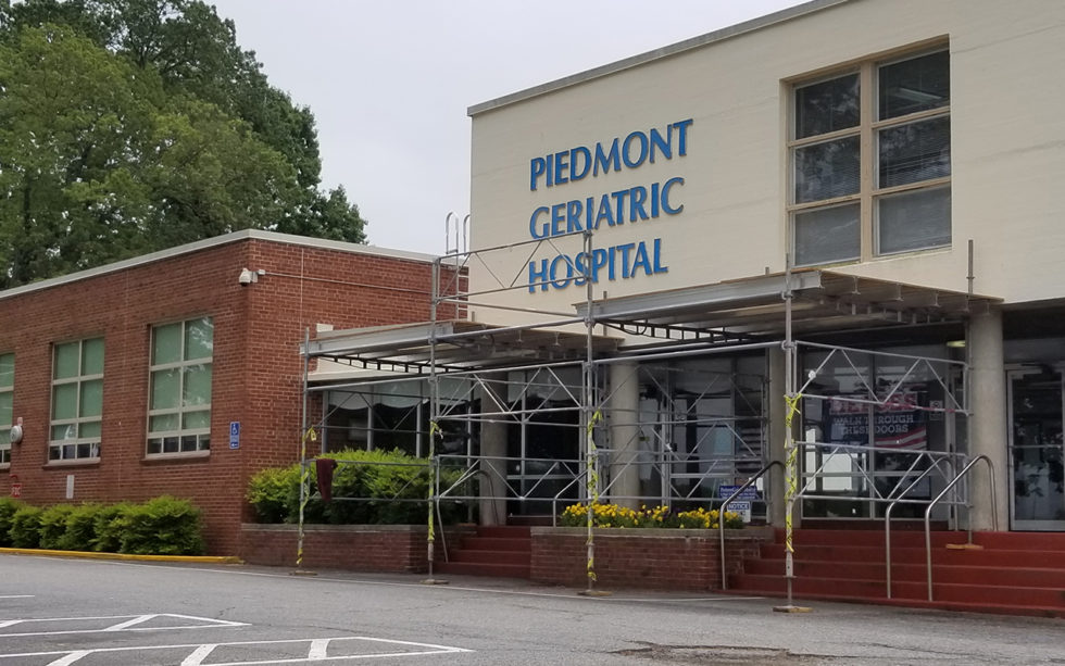 Piedmont Geriatric Hospital Holman Masonry