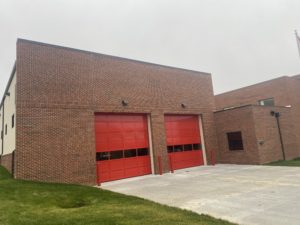 Holman Masonry work for South Boston, VA Fire Department