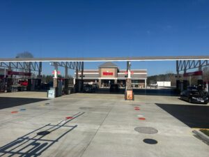 Wawa's front side.
