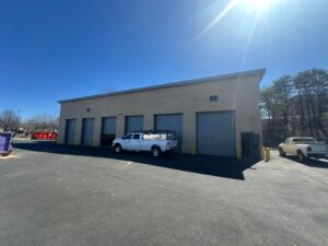 Garage of the Lynchburg police department