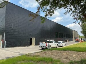 Back side of the building.