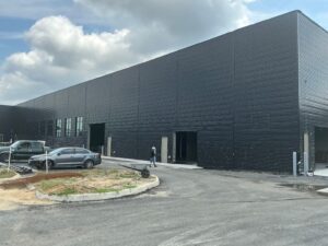 Front side of the building.